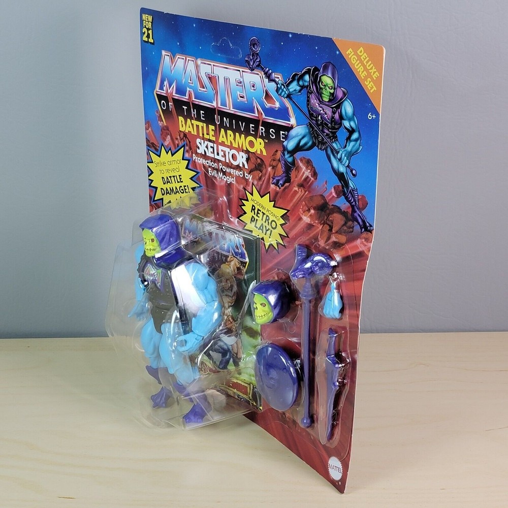 Battle Armor Skeletor Masters of the Universe MUTO Origins 2021 Mattel Figure - Picture 3 of 5